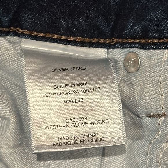 SILVER SUKI SLIM BOOT 26/33 - Picture 4 of 9